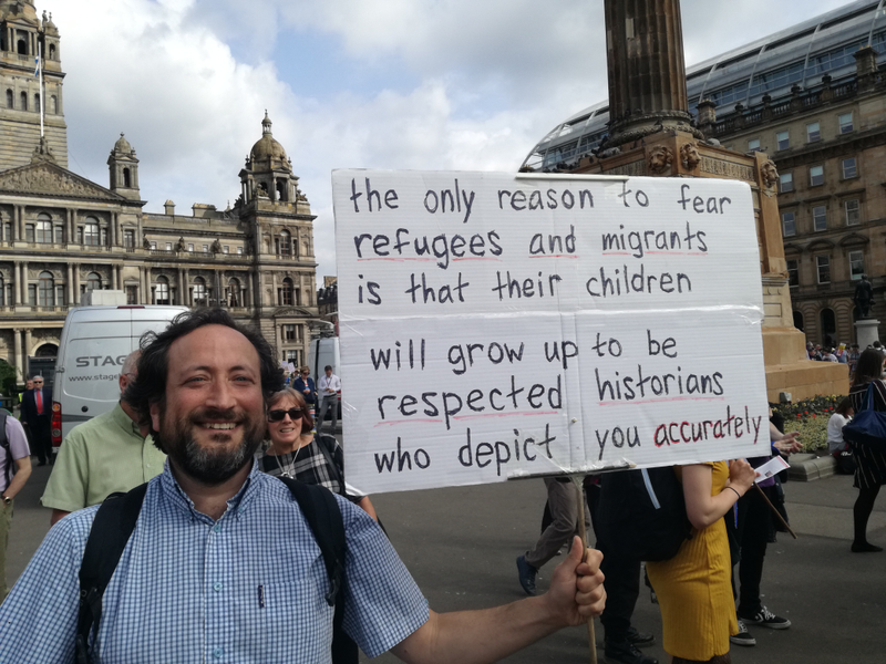 Illustration for article titled Scottish anti-Trump photo dump (long and comprehensive!)